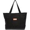 Hunter Campus Floral Tote In Black