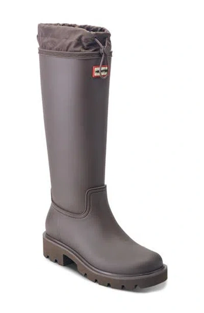 Hunter Carson Lug Sole Boot In Brown