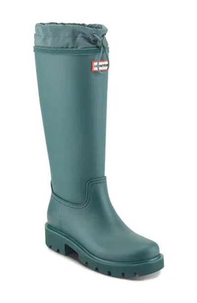 Hunter Carson Lug Sole Boot In Dark Green 300