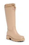 Hunter Carson Lug Sole Boot In Neutral