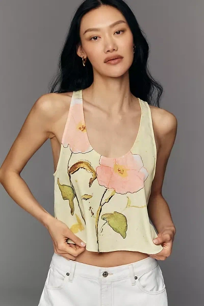 Hunter Carsyn Tank Top In Yellow