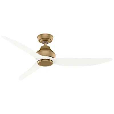 Hunter Casablanca 52 Inch Eyla Energy Star Luxe Gold Damp Rated Ceiling Fan In Brown