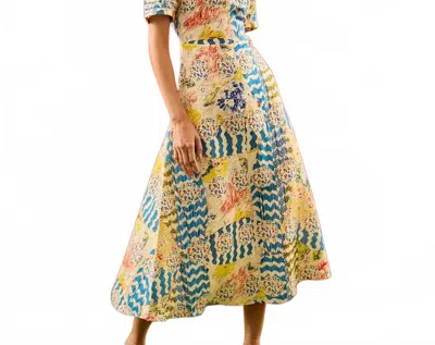 Hunter Casey Dress In Morning Glory In Multi