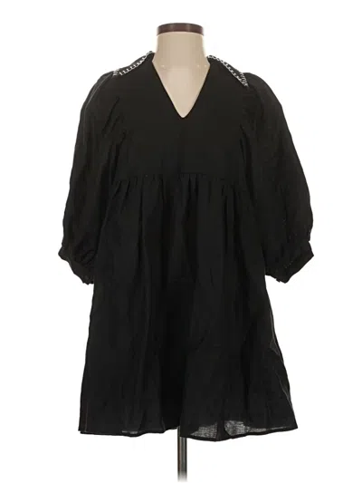 Pre-owned Hunter Casual Dress In Black