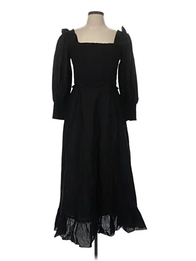 Pre-owned Hunter Casual Dress In Black