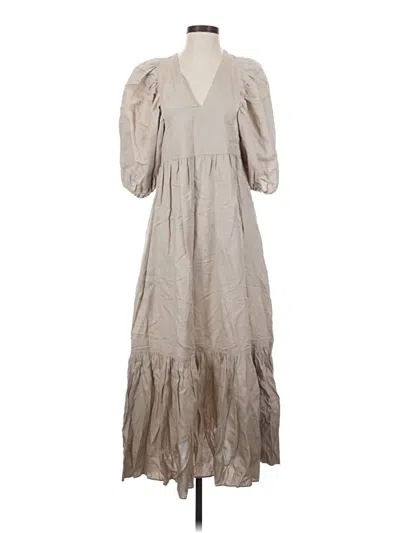 Pre-owned Hunter Casual Dress In Gray