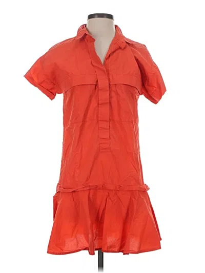 Pre-owned Hunter Casual Dress In Orange