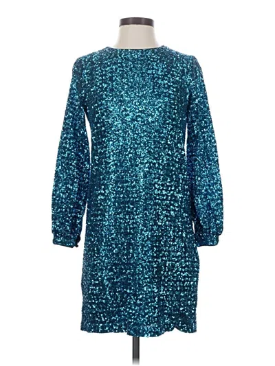 Pre-owned Hunter Casual Dress In Teal