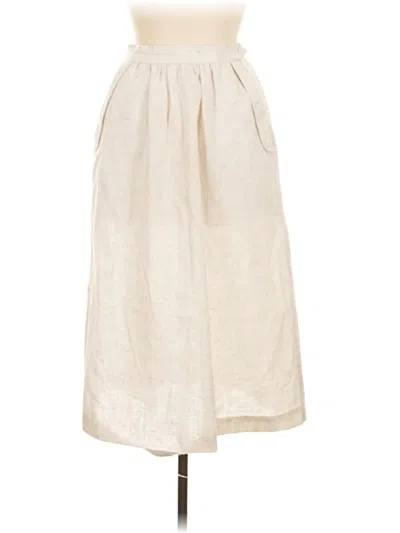 Pre-owned Hunter Casual Skirt In Ivory