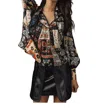 Hunter Celeste Blouse In Black In Black