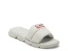 Hunter Coast Water Resistant Slide Sandal In Gray
