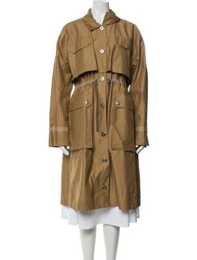 Pre-owned Hunter Coat In Brown