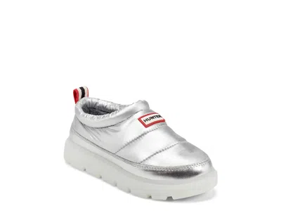 Hunter Cody Slipper Kids' In Silver Metallic
