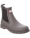 Hunter Commando Waterproof Chelsea Boot In Grey