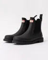 Hunter Commando Womens Chelsea Boot In Black