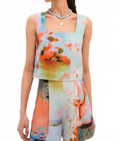Hunter Corby Tank Top In Lava Lamp In Multi
