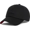 Hunter Core Twill Baseball Cap In Black