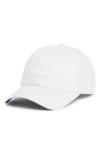 Hunter Core Twill Baseball Cap In White
