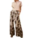 Hunter Coston Pants In Midnight Palm In Multi