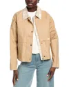 Hunter Cropped Field Jacket In Neutral