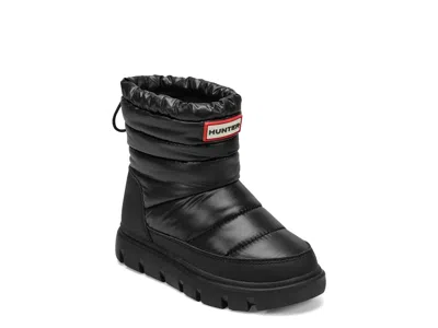 Hunter Cuddles Waterproof Boot Kids' In Black