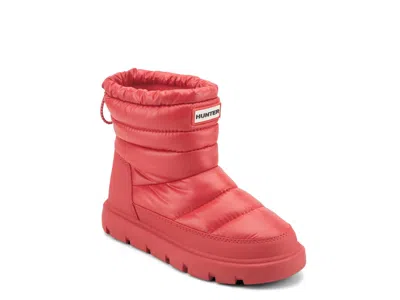 Hunter Cuddles Waterproof Boot Kids' In Red