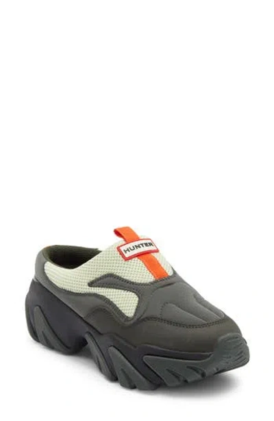 Hunter Darisa Water Repellent Slip-on Shoe In Green