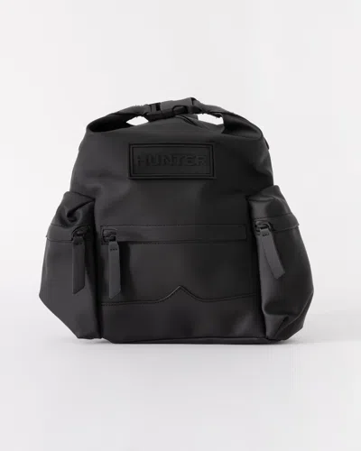 Hunter Delaney Mini Topclip Backpack In Black