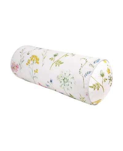 Hunter Designer Outdoor Decorative Pillow, 7" X 18" In White