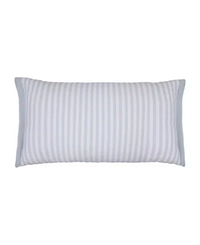 Hunter Designer Rectangular Outdoor Decorative Pillow, 14" X 24" In Blue