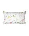 Hunter Designer Rectangular Outdoor Decorative Pillow, 14" X 24" In White