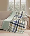 Hunter Designer Reversible Plush Throws, 50" X 70" In Multi