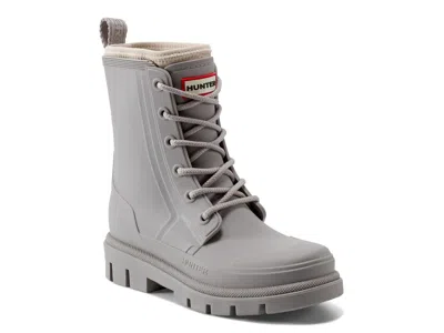 Hunter Diana Waterproof Rainboot In Gray