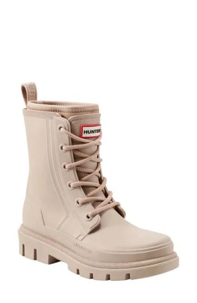 Hunter Diana Waterproof Rainboot In Scots Bark/scots Bark