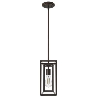 Hunter Doherty Onyx Bengal 1 Light Pendant Ceiling Light Fixture
