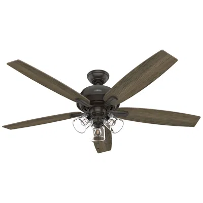 Hunter Dondra Led 60 In Noble Bronze Energy Star Indoor Fan