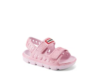 Hunter Dottie Sandal Kids' In Light Pink
