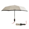 Hunter Double Sided Compact Umbrella In Gray