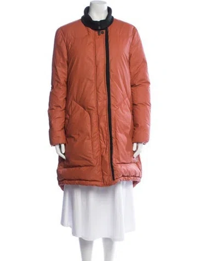Pre-owned Hunter Down Coat In Orange