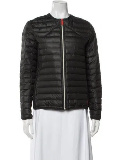 Pre-owned Hunter Down Jacket In Black