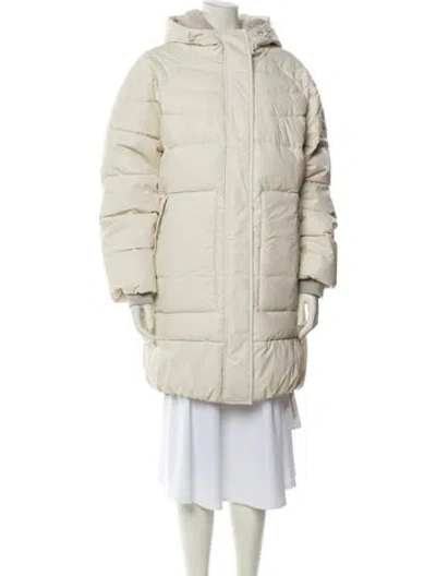 Pre-owned Hunter Down Jacket In Neutral