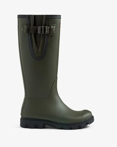 Hunter Downpour Adjustable Boot | Green | Size: In Multi