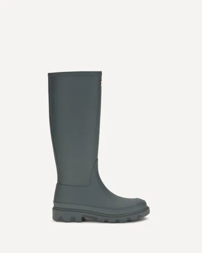 Hunter Downpour Boots In Gray