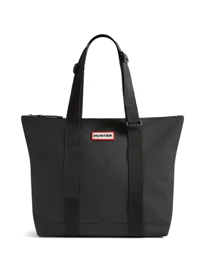 Hunter Downpour Cullen Tote Bag In Schwarz
