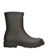 Hunter Downpour Short Wellington Boots In Black