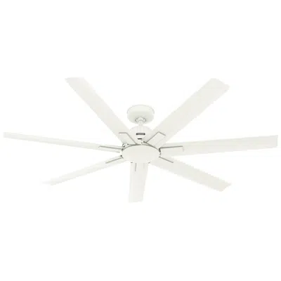 Hunter Downtown 60 In Matte White Energy Star Outdoor Fan