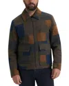Hunter Ella Boiled Wool-blend Jacket In Multi