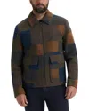 Hunter Ella Boiled Wool-blend Jacket In Green