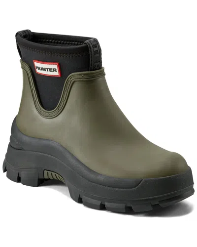 Hunter Eloise Waterproof Neoprene Boot In Green