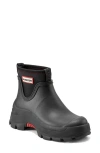 Hunter Eloise Waterproof Neoprene Boot In Black/black/black